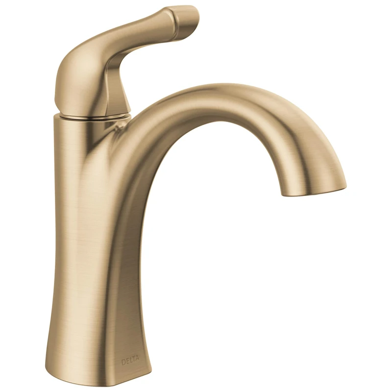 Delta Faucet 15840LF-CZ Arvo Single Hole, Champagne Bronze
