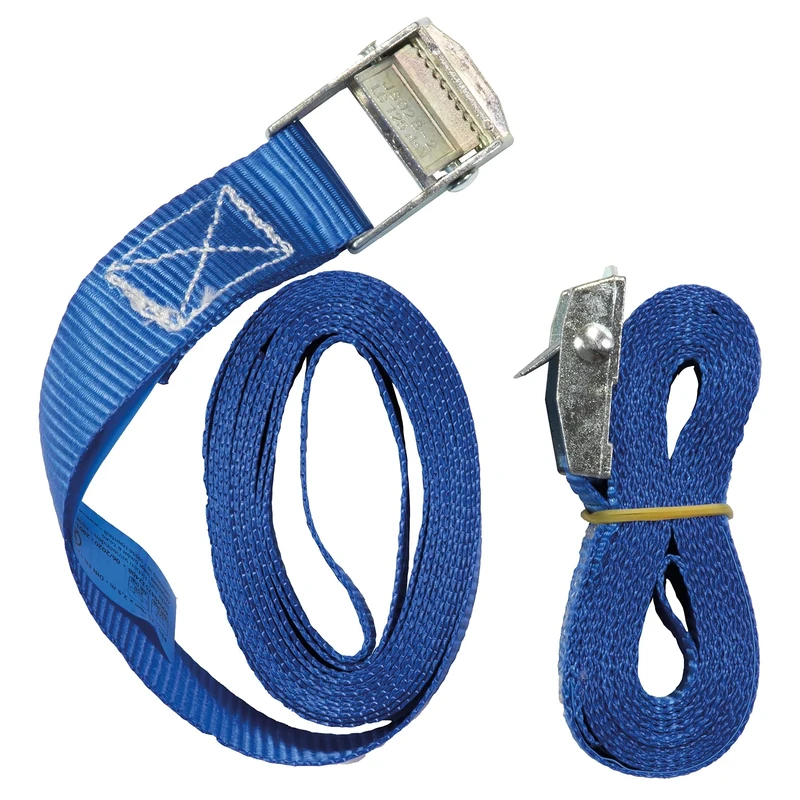 WAGNER lashing strap tensioning strap MM 1016 I stable clamping lock made of metal I 2.5 m long for firm & safe transport I abrasion-resistant & heat stabilised special plastic - 20101600 - Image 1