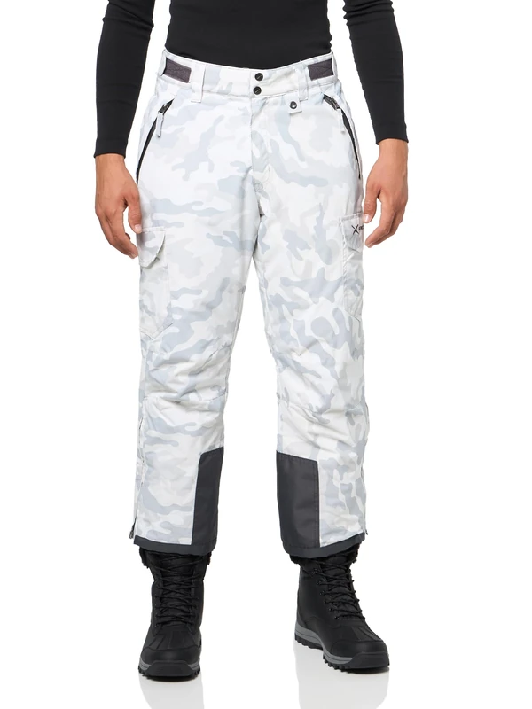 ARCTIX Men's Snowsports Cargo Pants, Camo Cloud, 3XL / 30L