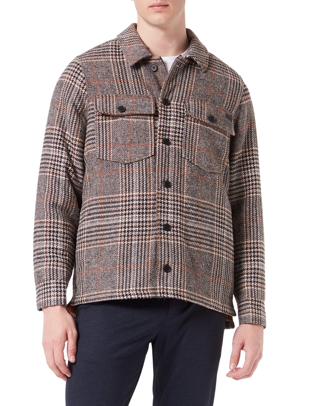 Blend Men's 20712675 Jacket, 181154_Glazed Ginger, M