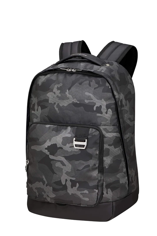 Samsonite Midtown - 15.6 Inch laptop backpack, 45 cm, 23 l, multicolored (Camo gray)