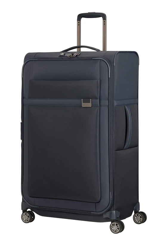 Samsonite Airea - Spinner L Expandable, Suitcase, 78 cm, 111.5/120 l, Blue (Dark Blue)