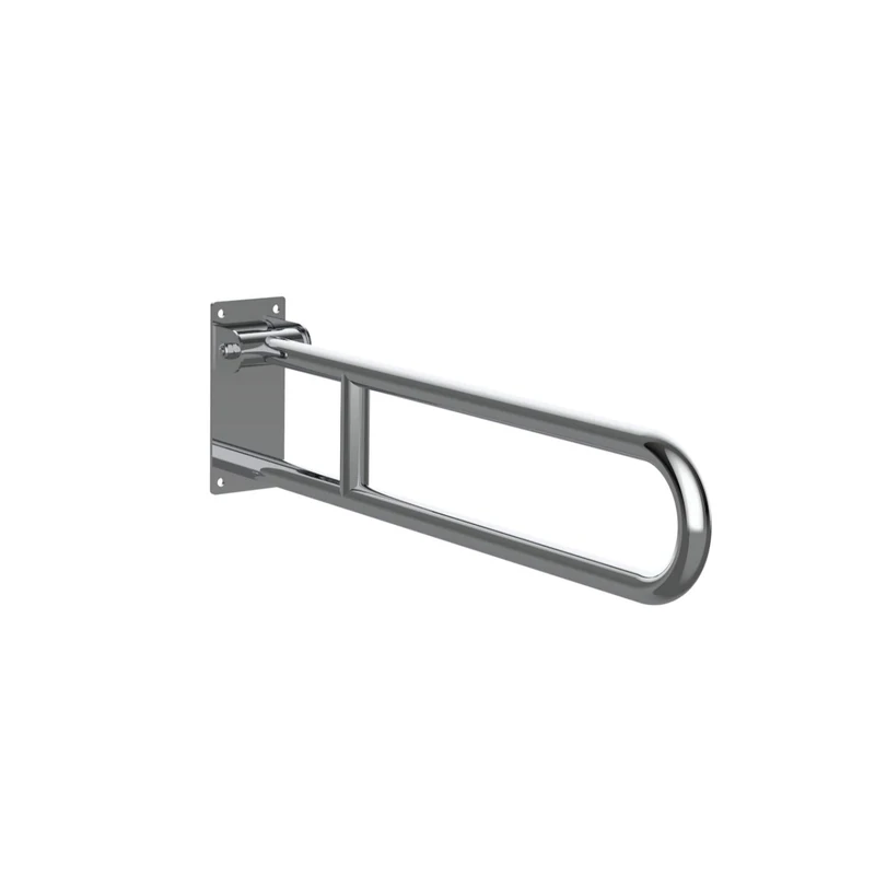 Roca Shower Bar, Stainless Steel, Standard