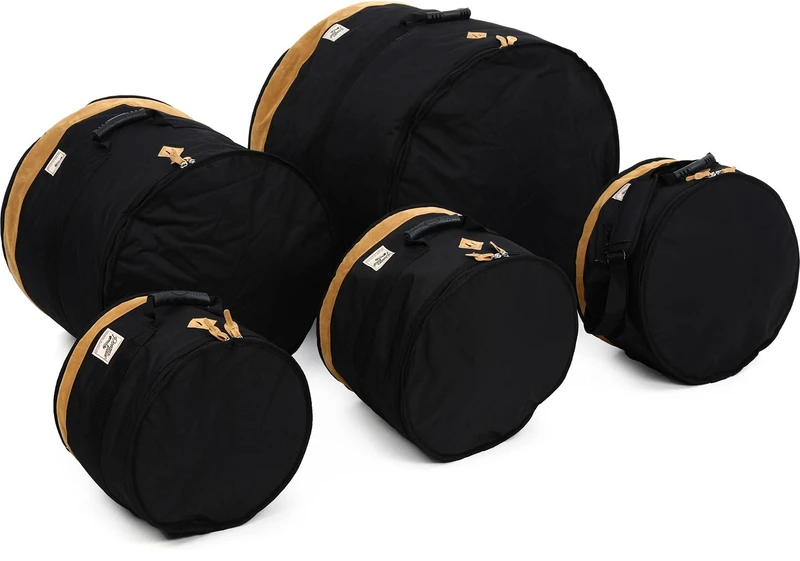 TAMA Designer Series Powerpad Drum Bag Set (Black) 10", 12", 14", 16", 22" - (TDSS52KBK)