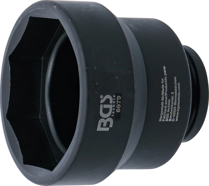 BGS 6979 | Axle Nut Socket | 8-Point | for SCANIA | 80 mm