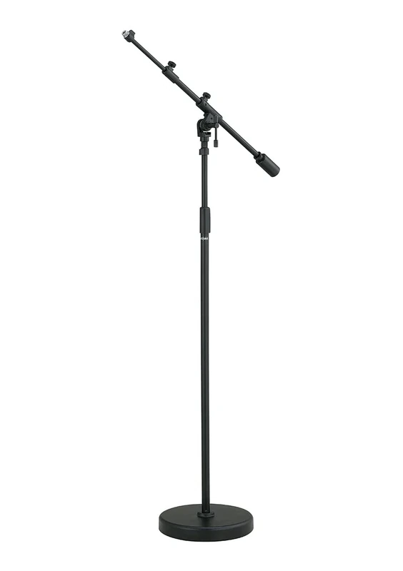 TAMA Iron Works Studio Series Round Base Telescoping Boom Microphone Stand (MS736RBK)