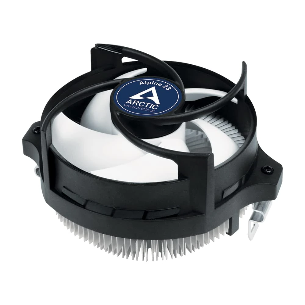 ARCTIC Alpine 23 - Compact AMD CPU Cooler for AM5 and AM4, Thermal compound MX-2 pre-applied, Computer, PC - Black