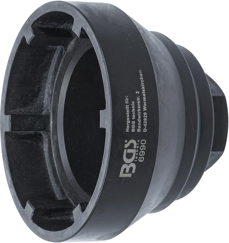 BGS 6990 | Groove Nut Socket | inside taps | for MAN | 133 - 145 mm
