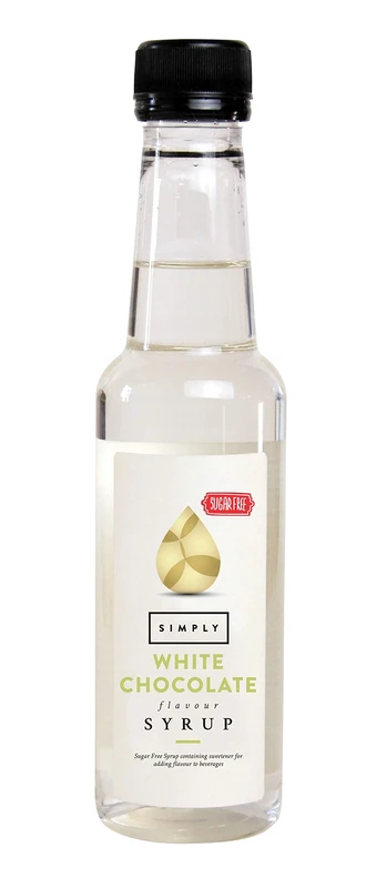 Simply, Sugar Free White Chocolate Syrup, 250ml
