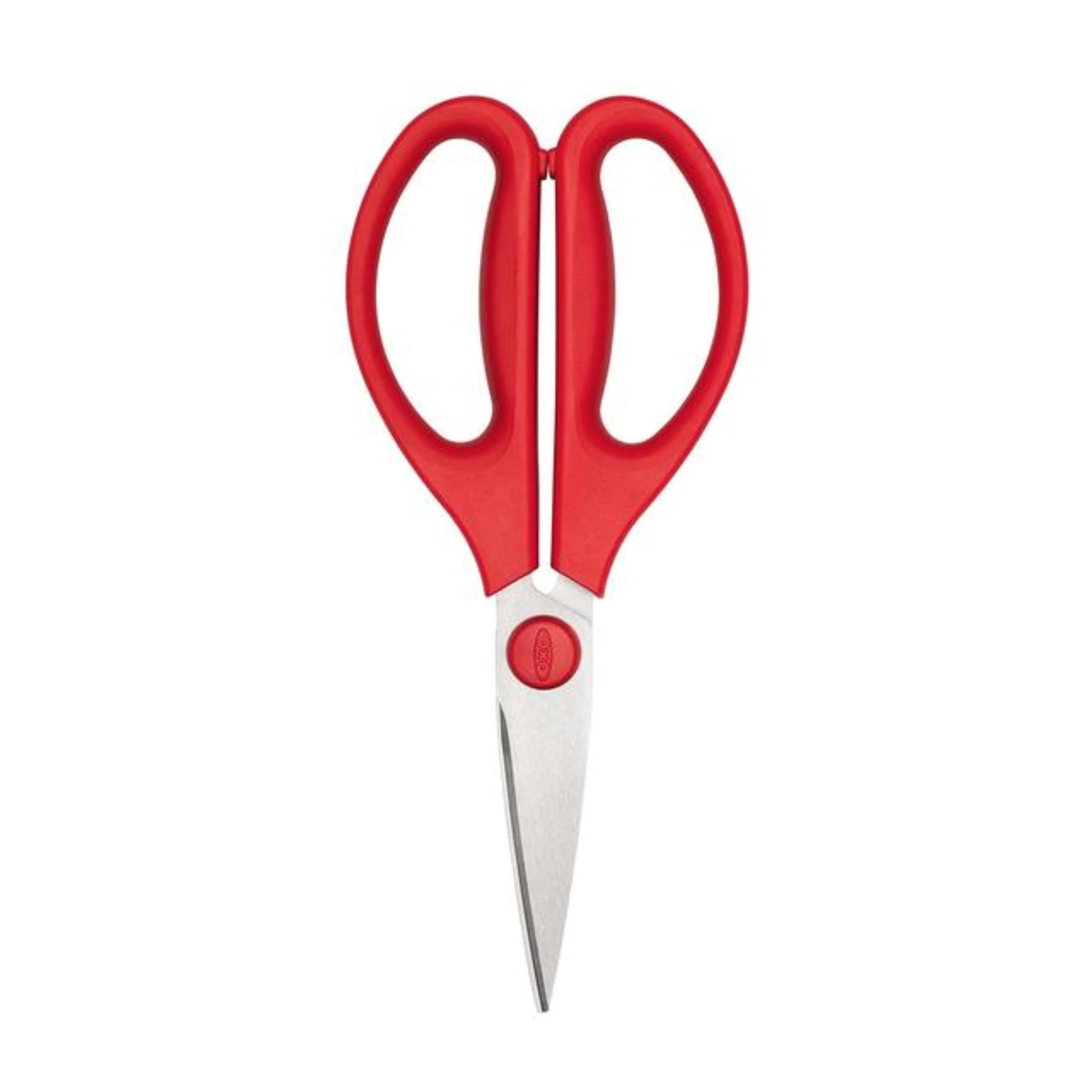 OXO 1132400 Good Grips Kitchen Scissors, Plastic Stainless Steel, Red