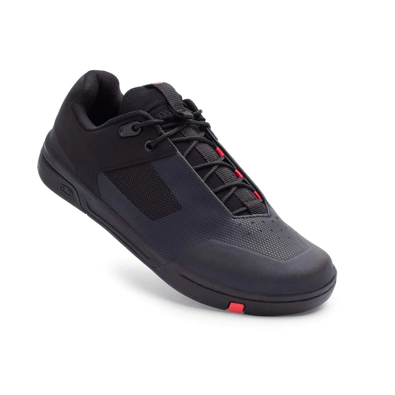 Crankbrothers Stamp Lace Cycling Shoes, Black/Red, UK 7 / EU 41