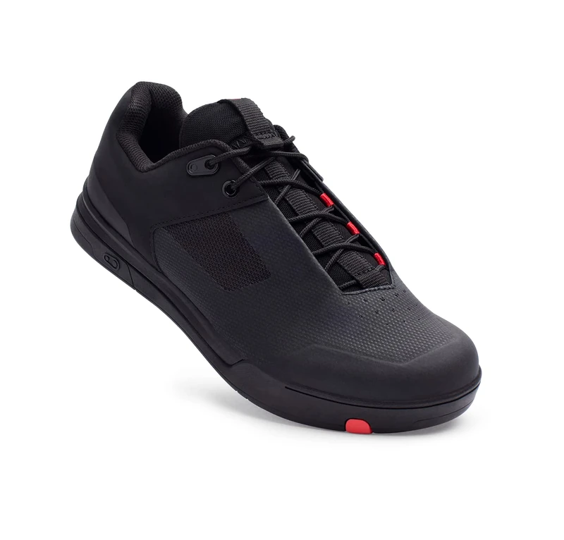 Crankbrothers Mallet Lace Cycling Shoes, Black/Red, Size UK 8 / EU 42 - Image 1