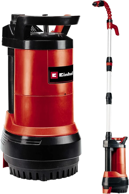 Einhell GE-PP 5555 RB-A Rain Barrel Pump (550 Watt, 2-in-1 Combination Pump - Submersible Pressure and Rain Barrel Pump, Automatic Function with Dry Run Protection, Multistage Pump Drive)
