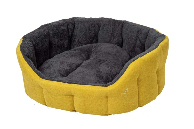Gorpets Gorpets Camden Deluxe Bed Small (22 Inch) Winter Mustard