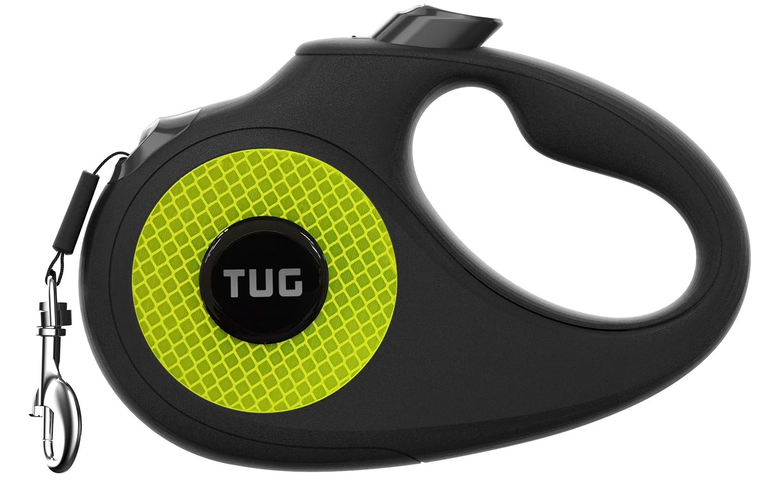TUG 360° Tangle-Free Reflective Retractable Dog Lead for Extra Safety and Visibility at Night | Up to 5 m Length (Small)