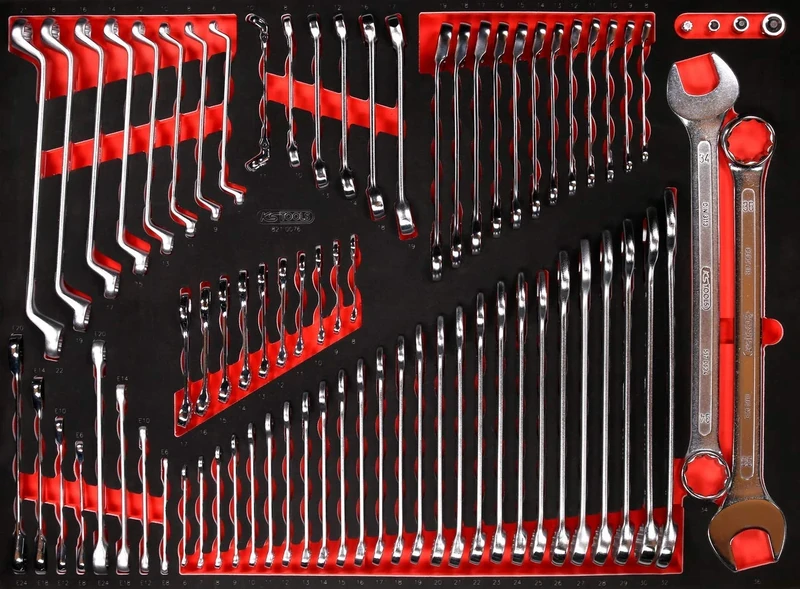 KS Tools Performance Plus 821.0076 Tool Set 76 Pieces Wrench