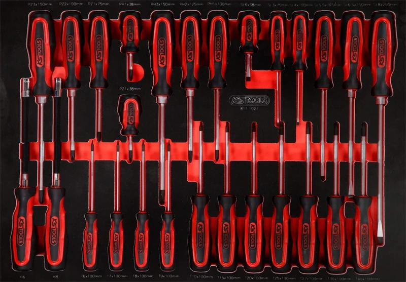 KS Tools Performanceplus 811.1027 Tool Set 27 Pieces Screwdriver