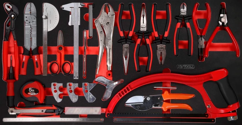 KS Tools Performance Plus 813.0030 Tool Set 39 Pieces Pliers and Measuring Tool