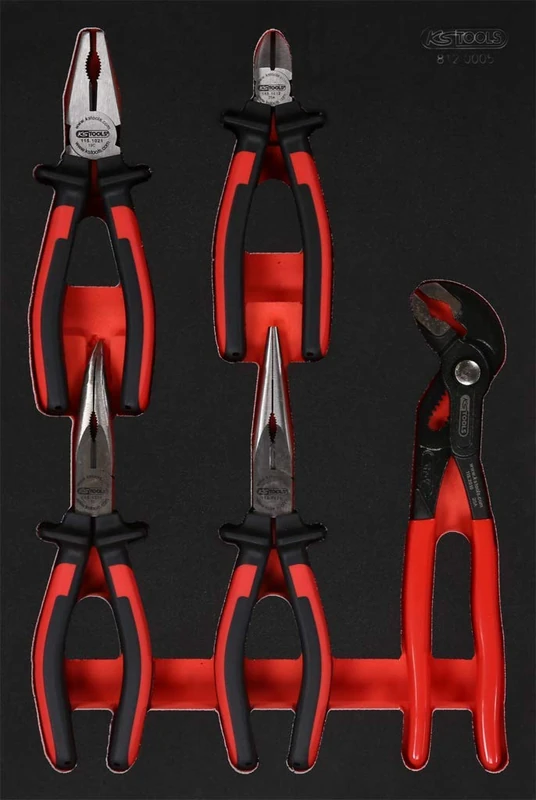 KS Tools 812.0005 PERFORMANCEplus Tool Set 5-Piece Pliers