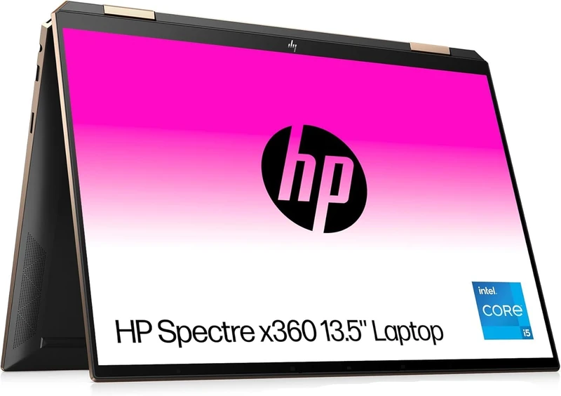 HP Spectre x360 14" 2-in-1 Laptop PC 14-ea0007sa, Touch Screen, Windows 10 Home, Powered by Intel Evo Platform & Intel Core i5-1135G7 Processor, 8GB RAM, Iris Xe Graphics, 512GB SSD, WUXGA+, Black