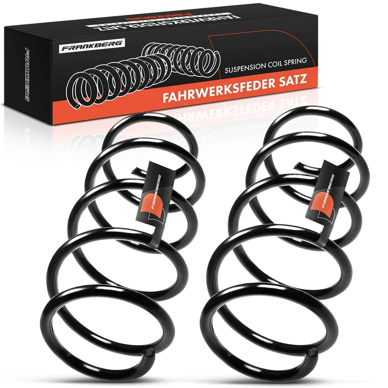 Frankberg 2x Coil Spring Front Compatible with Corsa C 2000-2006 Corsa MK II (C) 2000-2006 Corsavan MK II (C) 2000-2006 Replace# 9195993