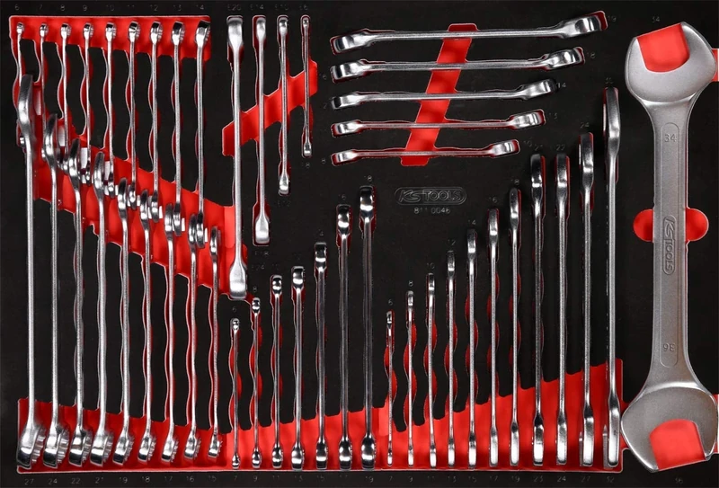 KS Tools Performance Plus 811.0046 Tool Set 46 Pieces Wrench
