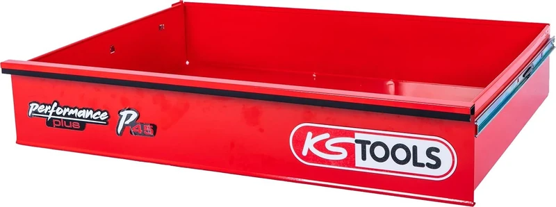 KS Tools 873.7014-R009P Drawer with Logo and Ball Guide for Workshop Trolley P45, 790 x 568 x 154 mm