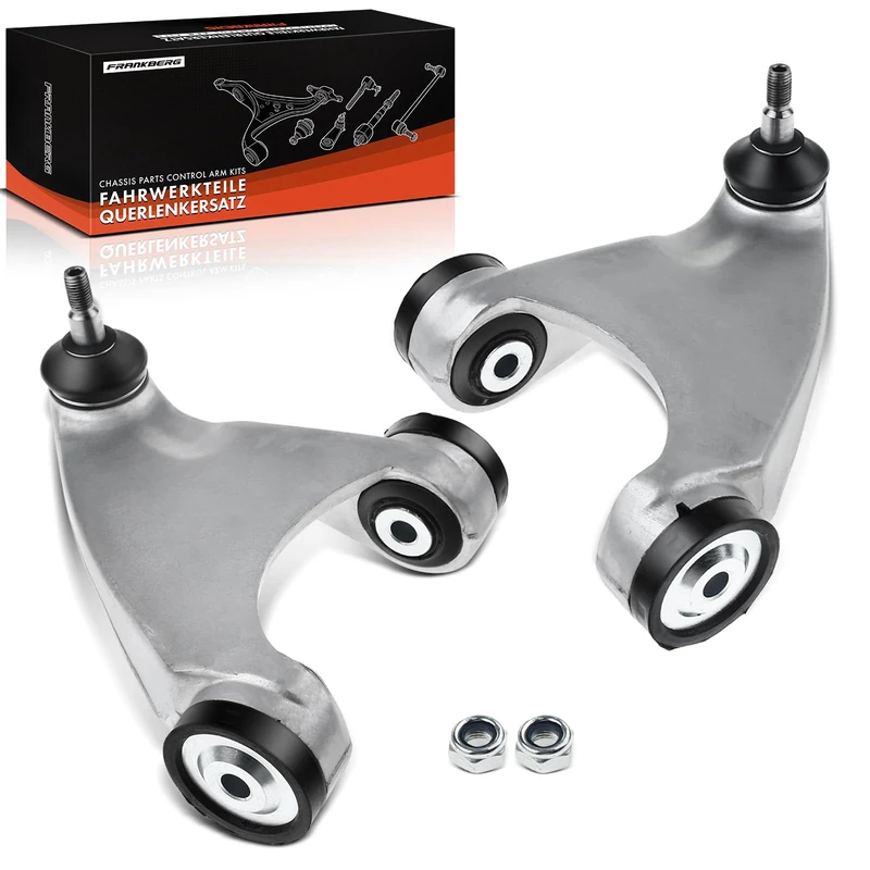 Frankberg 2x Wishbone Arm Front Axle Upper Compatible with 147 937 2000-2010 156 932 1997-2006 GT 937 2003-2010 Replace# 60651939 - Image 1