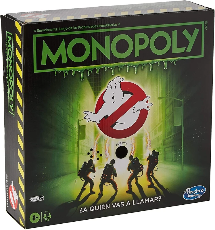 Monopoly Ghostbusters Board Game - Hasbro Classic Edition
