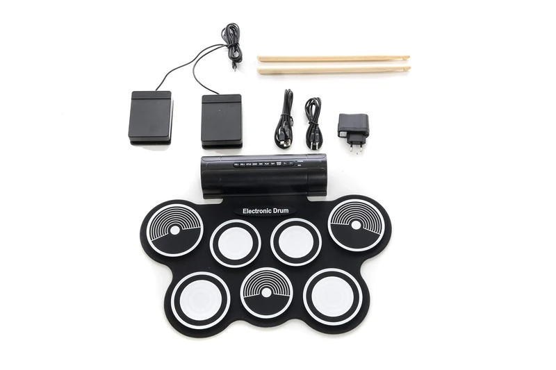 Streetlife electronic drum kit black Easy Starter Set - Image 1