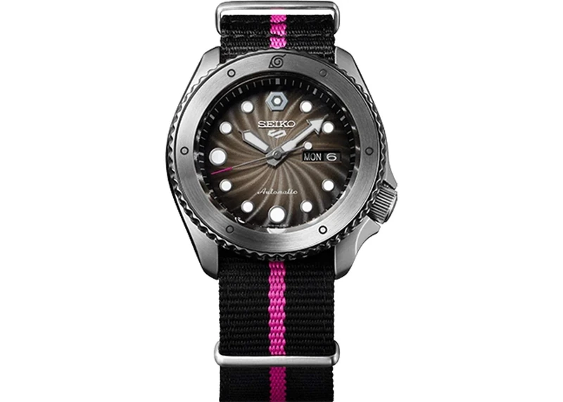 Seiko 5 Sports Automatic Men's Wristwatch Boruto Uzumaki SRPF65K1