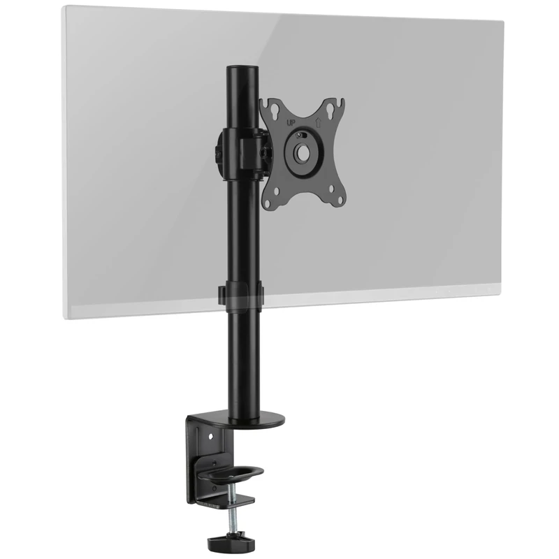 RICOO Monitor Mount - VESA Table Mount for 17-32 Inch Monitors, Tiltable Swivel Arm Holder