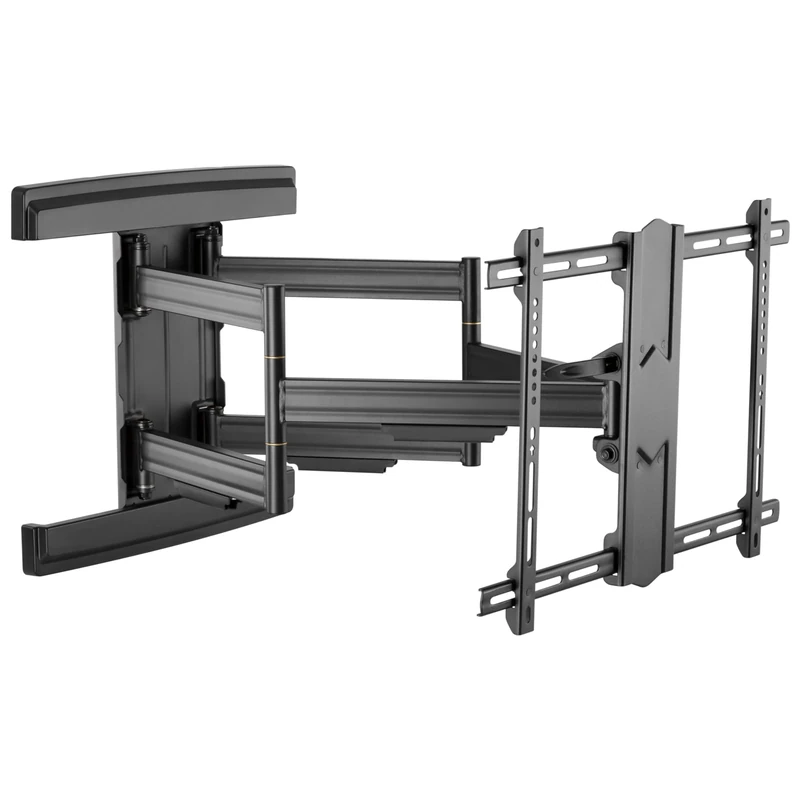 RICOO TV Wall Mount Swivelling Tilting for 65-110 Inch S7564-B TV Mount/TV Bracket Swivelling TV Wall Mount 75 Inches to 70 kg with Max. VESA 600 x 400 mm