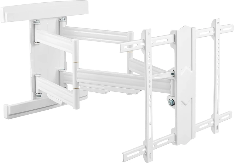 RICOO S7564-W TV Wall Mount Swivelling Tilting for 65-110 Inches, Universal TV Mount for Wall, TV Wall Mount 75 Inches to 70 kg with Max. VESA 600 x 400 mm