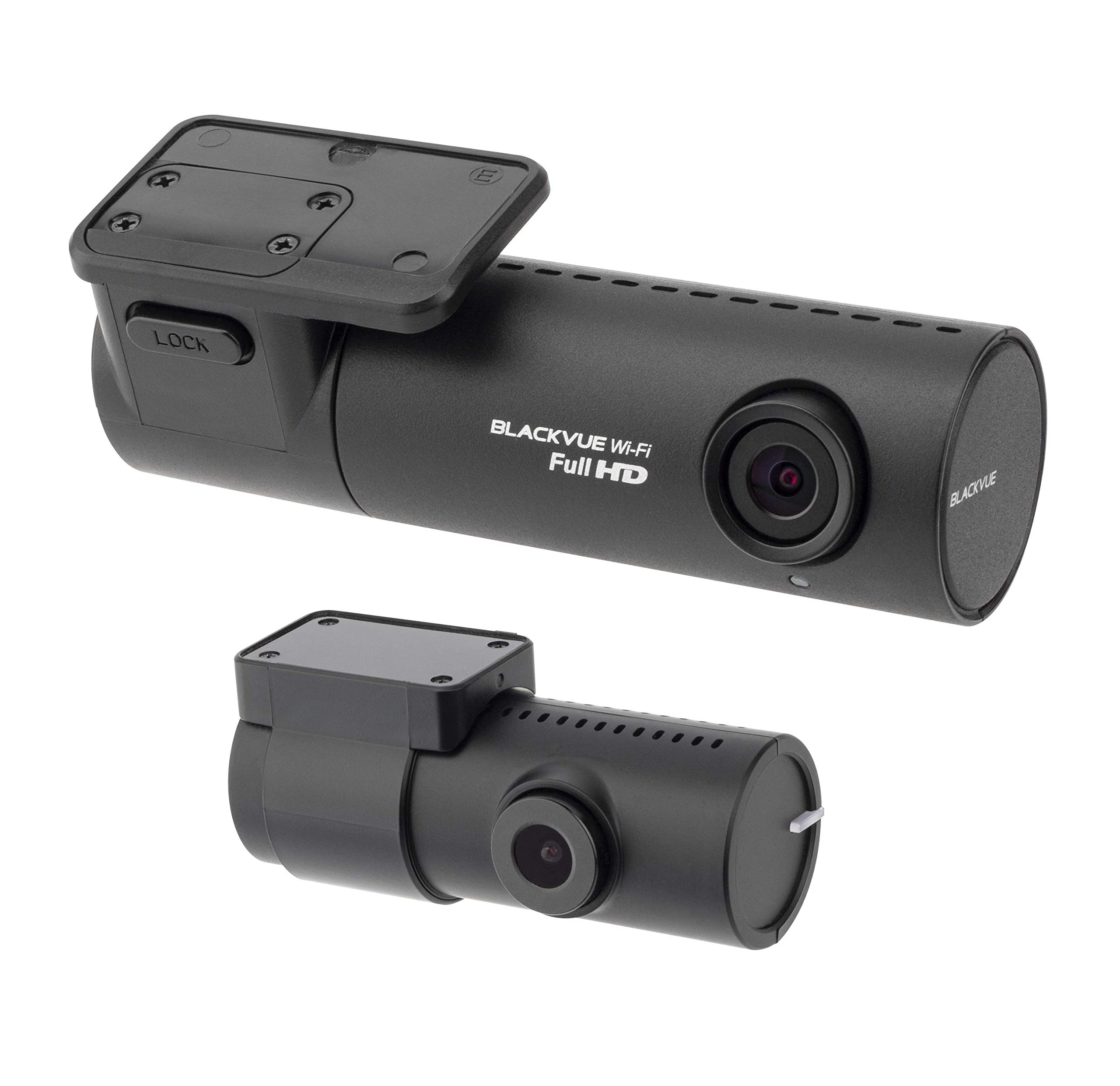 BlackVue DR590X-2CH (32 GB) UK Edition - Full HD Front and Rear Dash Cam with Smooth 30fps Video, Wi-Fi, Intelligent Parking Mode, Smartphone App and Desktop Viewer for PC/Mac