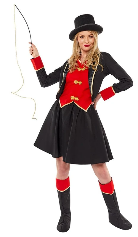 Amscan Adult Ladies Ringmaster Costume - UK Size 12-14