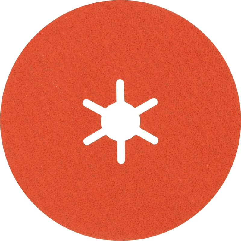 Bosch 25x EXPERT R782 Prisma Ceramic Fibre Discs (for Steel, Stainless steel sheets, Ø 100 mm, Grit 80, Professional Accessory Small Angle Grinder)