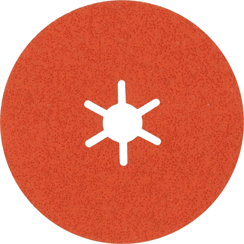 Bosch 25x EXPERT R782 Prisma Ceramic Fibre Discs (for Steel, Stainless steel sheets, Ø 100 mm, Grit 60, Professional Accessory Small Angle Grinder)