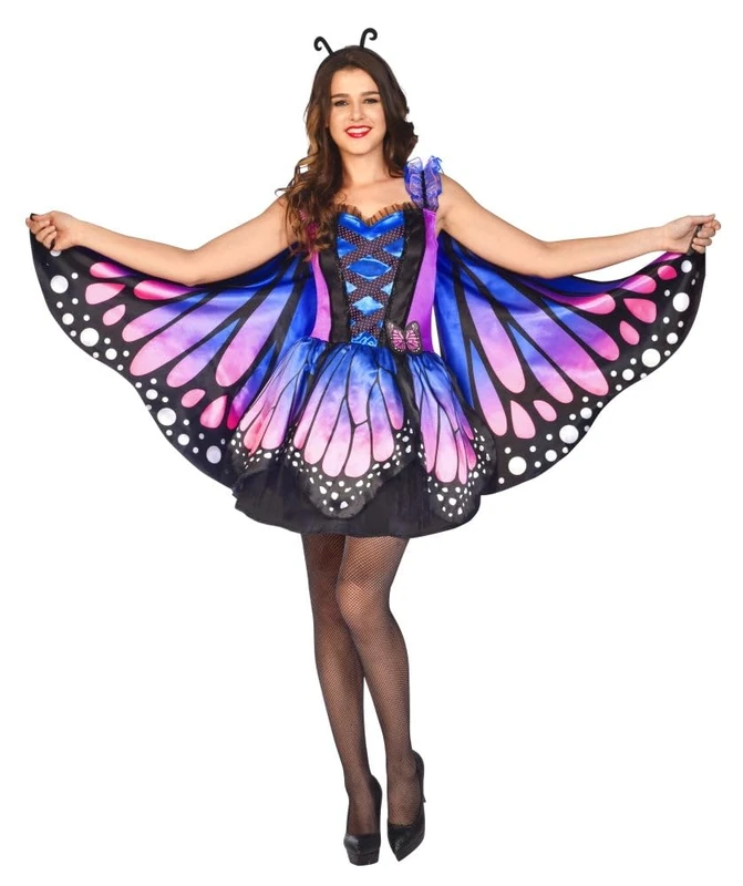 amscan Adult Ladies Mystical Butterfly Costume (UK 14-16)
