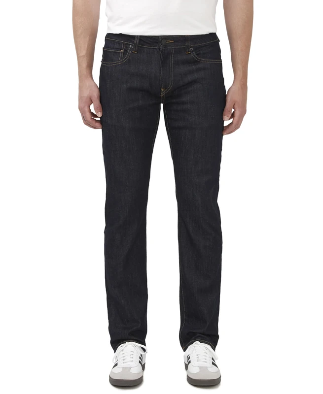 Buffalo David Bitton Men's Slim Ash Jeans, Rinse Wash Indigo, 42W x 30L