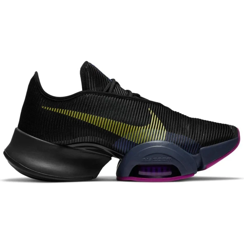 Nike Air Zoom Superrep 2 Sneaker Black/Cyber-Red Plum-Sapphire 5.5