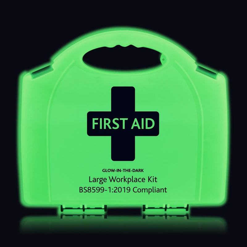 Reliance Medical Large Glow in The Dark First Aid Kit in Aura Box, 1.8 kg, 5-Count