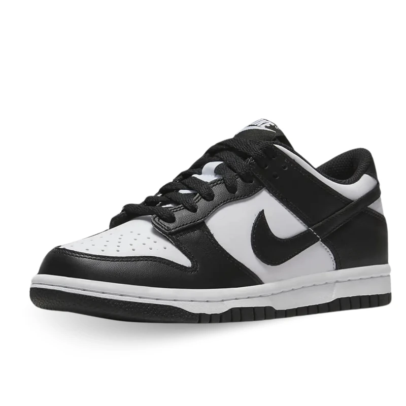NIKE CW1590-100 Dunk Low (GS) Men White/Black-White UK 5.5