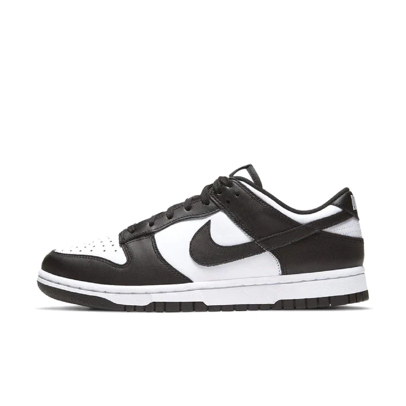 NIKE DD1503-101 Dunk Low Women White/Black-White UK 5.5