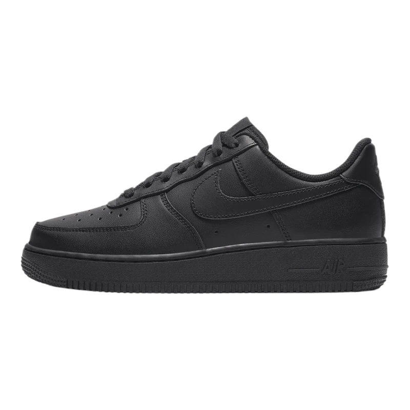 NIKE Women's Wmns Air Force 1 '07 Basketball Shoes, Full Black, 4 UK - Image 1