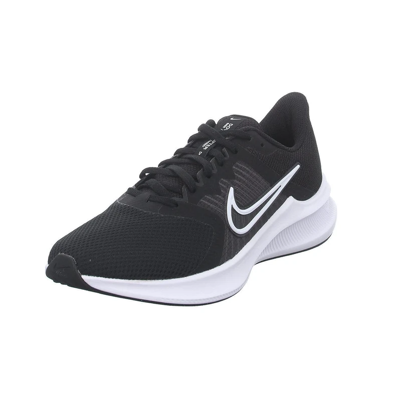 NIKE CW3411 Downshifter 11 Men Black/White-DK Smoke Grey UK 8.5 - Image 1