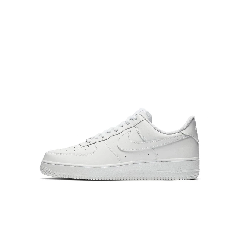 NIKE Men's Air Force 1 '07 Basketball Shoe, White, 8 UK