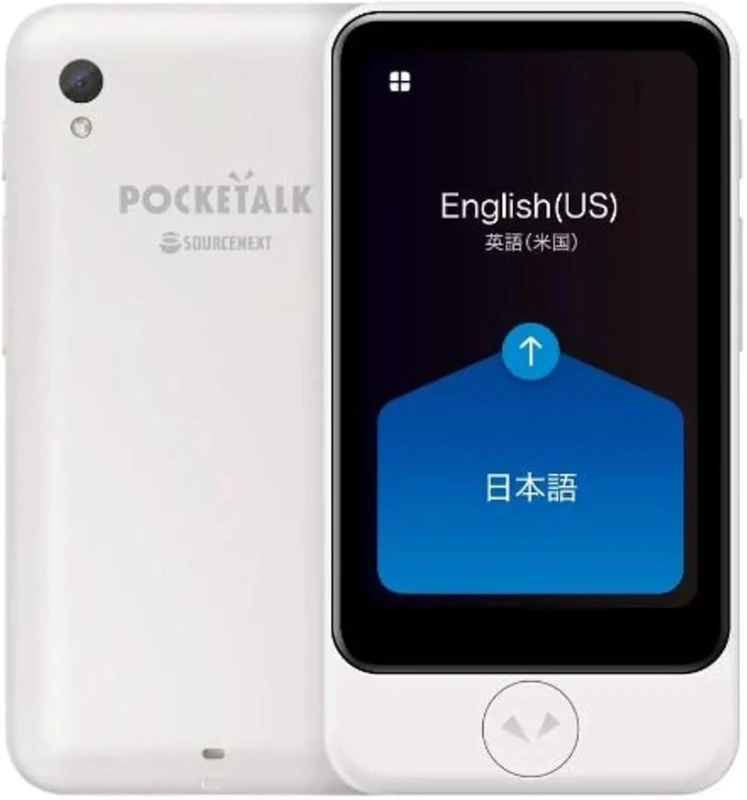 Pocketalk Plus -Real Time, Two-Way Voice & Camera 84+ Language Translator - Extra Large Screen, Longer Battery Life, HIPAA Compliant - Perfect for Travel, Business, Doctors, Nurses, Teachers, Students - Image 1