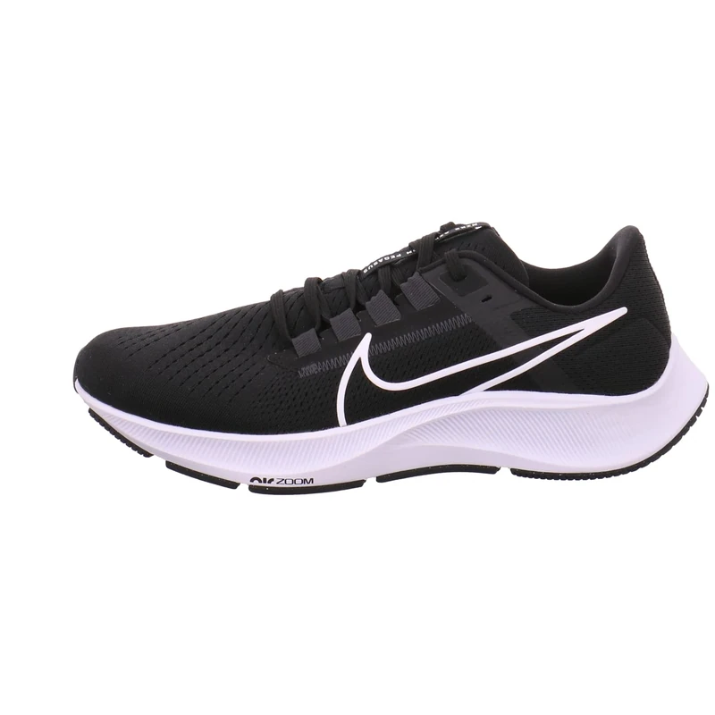 NIKE Men's Air Zoom Pegasus 38 Men's Running Shoe, Black White Anthracite Volt, 11 UK