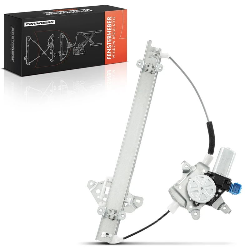 Frankberg Electric Window Regulator Front Left Passenger Side with Motor Compatible with Juke F15 All Engine Hatchback 2010-2020 Replace# 807211KA0A